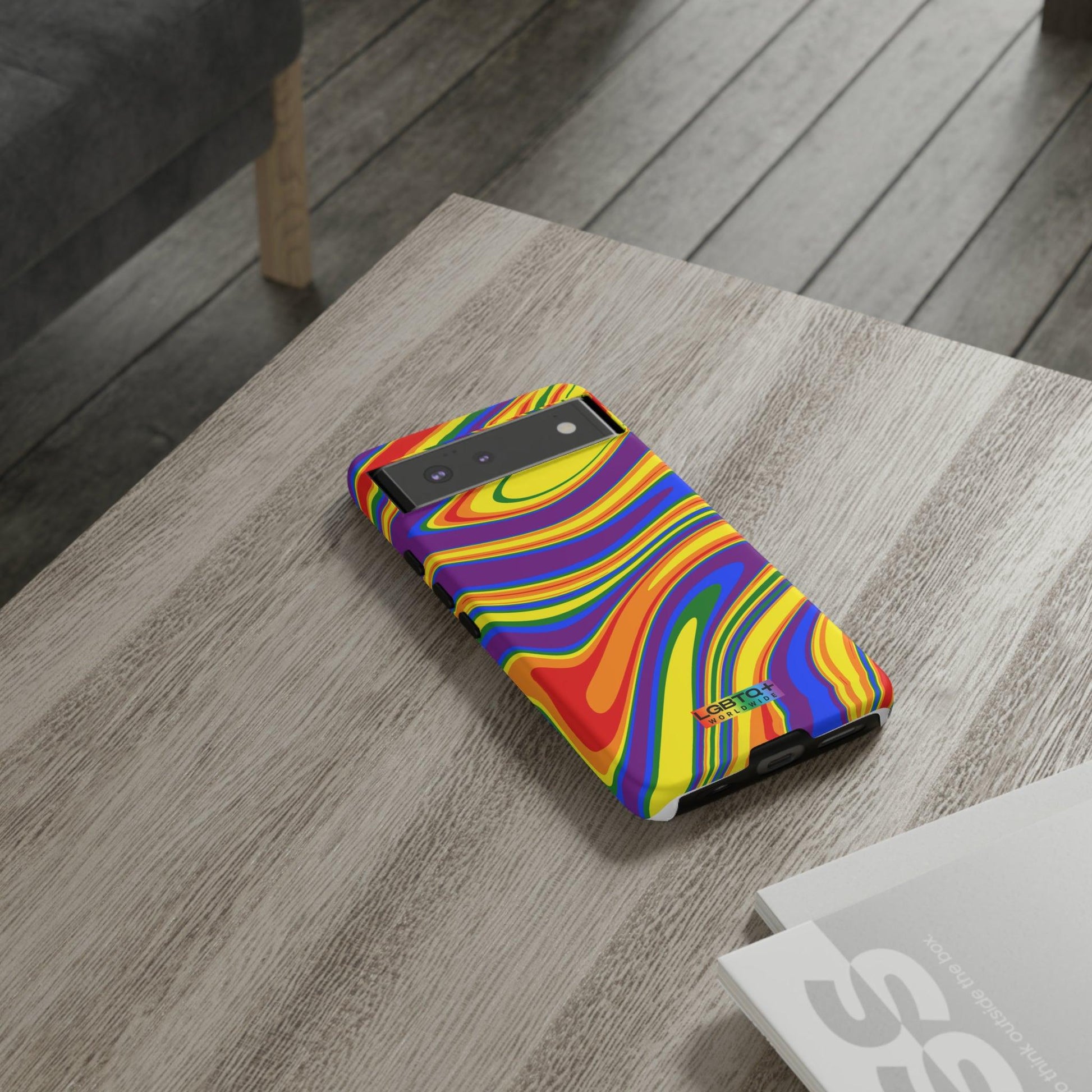 LGBTQWorldwide - ,,KUNST" Doppelgehäuse Handyhülle Accessories, Glossy, iPhone Cases, Matte, Phone accessory, Phone Cases, Samsung Cases, Thermo, Valentine's Day Picks lgbtq Bekleidung Accessoires unisex Zubehör