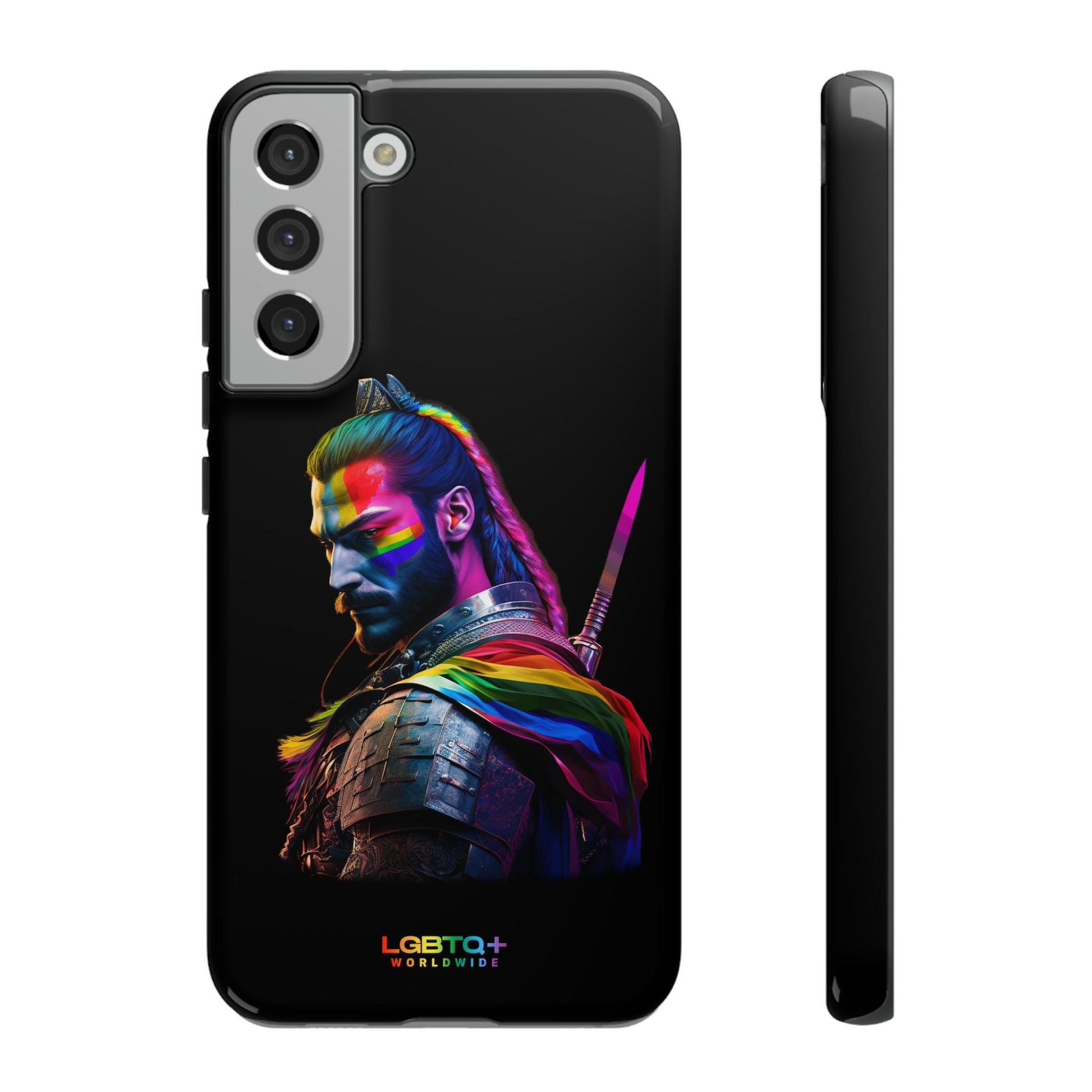 LGBTQWorldwide - ,,SAMURAI" Doppelgehäuse Handyhülle Accessories, Glossy, iPhone Cases, Matte, Phone accessory, Phone Cases, Samsung Cases, tough, Valentine's Day Picks lgbtq Bekleidung Accessoires unisex Zubehör