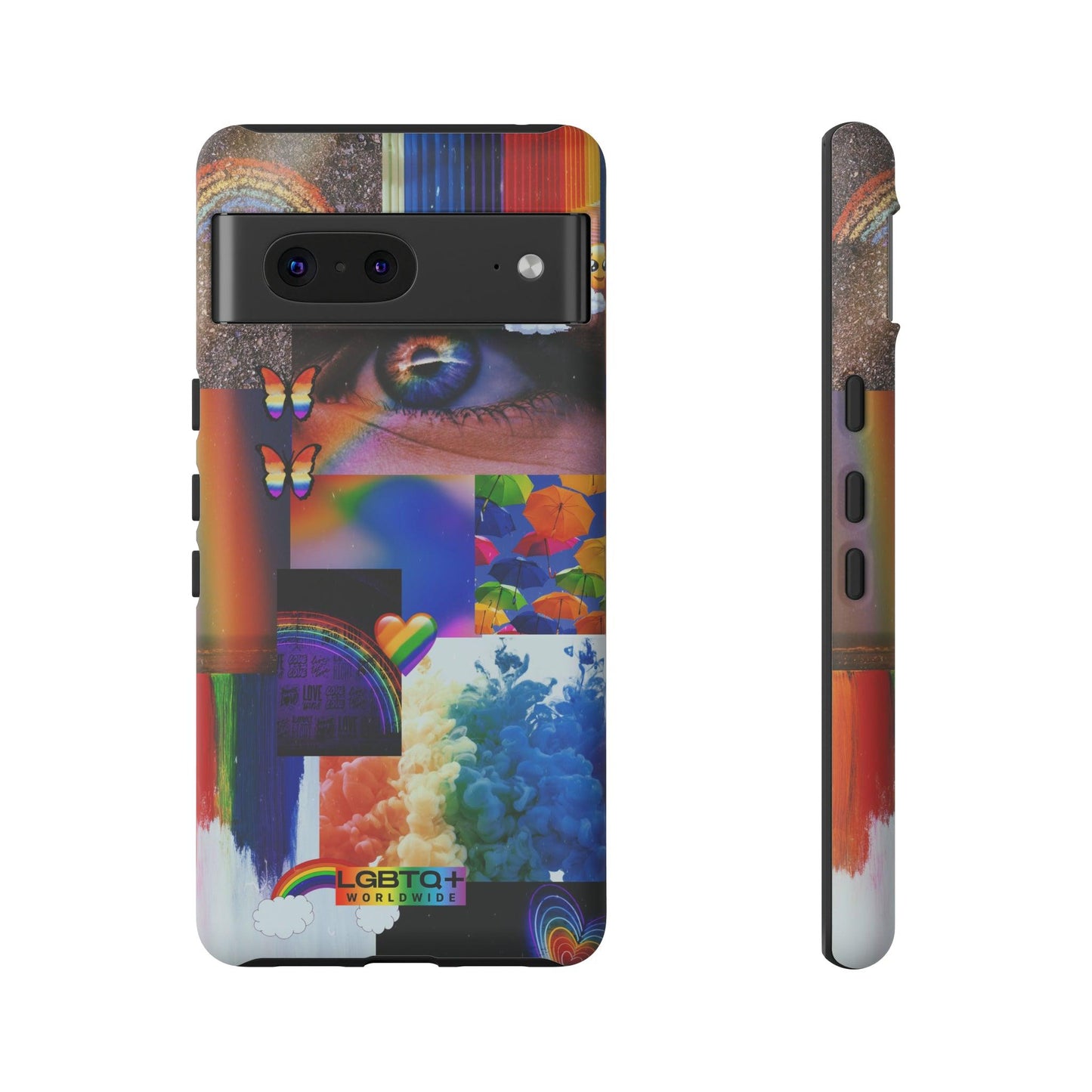 LGBTQWorldwide - ,,VISION" Doppelgehäuse Handyhülle Accessories, Glossy, iPhone Cases, Matte, Phone accessory, Phone Cases, Samsung Cases, Thermo, Valentine's Day Picks lgbtq Bekleidung Accessoires unisex Zubehör