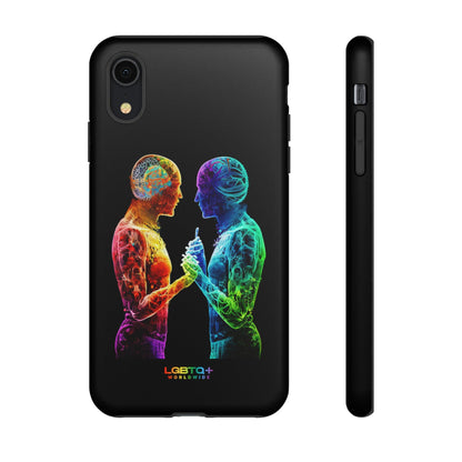 LGBTQWorldwide - ,,ZUSAMMEN" Doppelgehäuse Handyhülle Accessories, Glossy, iPhone Cases, Matte, Phone accessory, Phone Cases, Samsung Cases, tough, Valentine's Day Picks lgbtq Bekleidung Accessoires unisex Zubehör