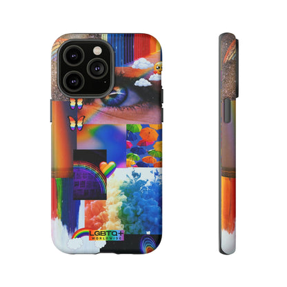 LGBTQWorldwide - ,,VISION" Doppelgehäuse Handyhülle Accessories, Glossy, iPhone Cases, Matte, Phone accessory, Phone Cases, Samsung Cases, Thermo, Valentine's Day Picks lgbtq Bekleidung Accessoires unisex Zubehör