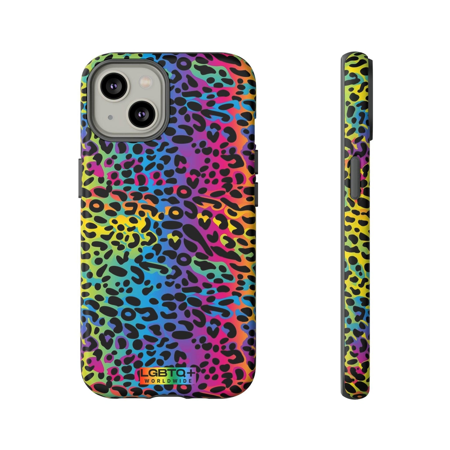 LGBTQWorldwide - ,,LEOPARD" Doppelgehäuse Handyhülle Accessories, Glossy, iPhone Cases, Matte, Phone accessory, Phone Cases, Samsung Cases, Thermo, Valentine's Day Picks lgbtq Bekleidung Accessoires unisex Zubehör