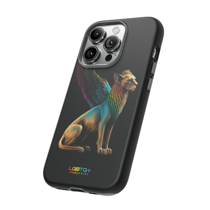 LGBTQWorldwide - ,,SPHINX" Doppelgehäuse Handyhülle Accessories, Glossy, iPhone Cases, Matte, Phone accessory, Phone Cases, Samsung Cases, tough, Valentine's Day Picks lgbtq Bekleidung Accessoires unisex Zubehör