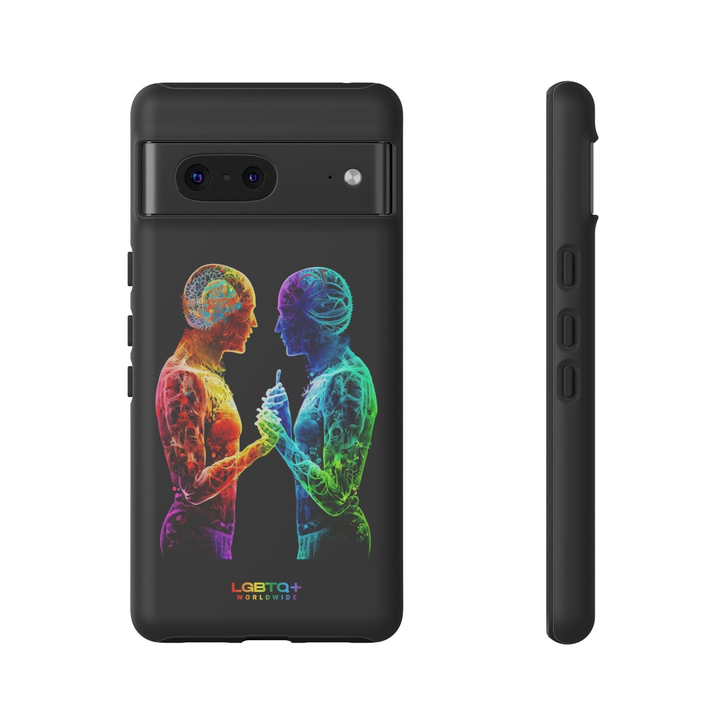 LGBTQWorldwide - ,,ZUSAMMEN" Doppelgehäuse Handyhülle Accessories, Glossy, iPhone Cases, Matte, Phone accessory, Phone Cases, Samsung Cases, tough, Valentine's Day Picks lgbtq Bekleidung Accessoires unisex Zubehör