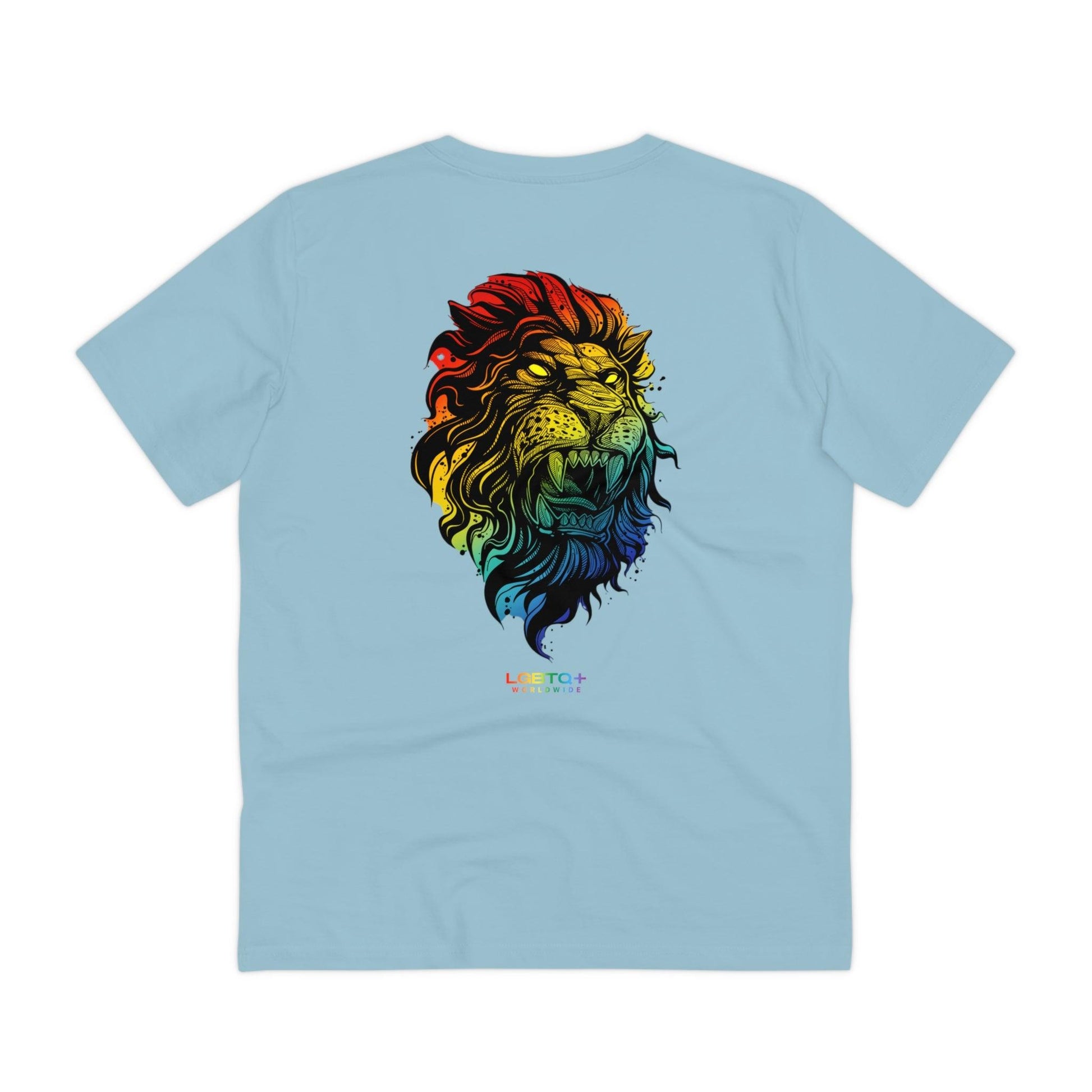 LGBTQWorldwide - ,,STARKER LÖWE" Clothing, Cotton, Crew neck, DTG, Eco-friendly, Men's Clothing, Organic, Recycled, Regular fit, Sustainable, T-shirts, Unisex, Valentine's Day Picks, Vegan, Women's Clothing lgbtq Bekleidung Accessoires unisex Zubehör