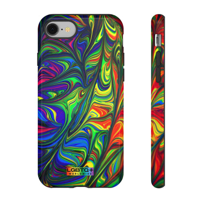 LGBTQWorldwide - ,,ILLUSION" Doppelgehäuse Handyhülle Accessories, Glossy, iPhone Cases, Matte, Phone accessory, Phone Cases, Samsung Cases, Thermo, Valentine's Day Picks lgbtq Bekleidung Accessoires unisex Zubehör