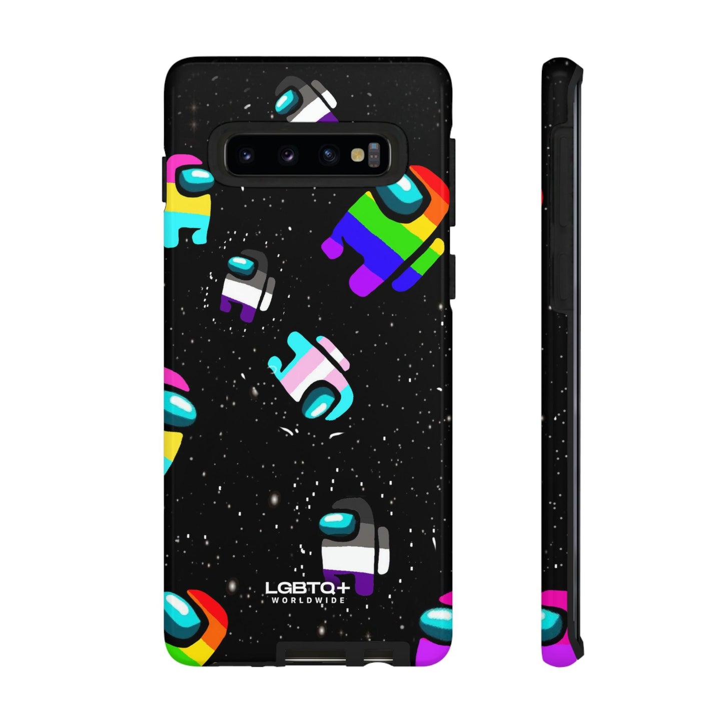 LGBTQWorldwide - ,,IMPOSTER" Doppelgehäuse Handyhülle Accessories, Glossy, iPhone Cases, Matte, Phone accessory, Phone Cases, Samsung Cases, Thermo, Valentine's Day Picks lgbtq Bekleidung Accessoires unisex Zubehör