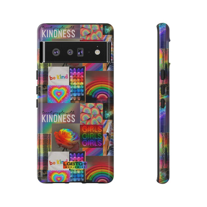 LGBTQWorldwide - ,,FREUNDLICH" Doppelgehäuse Handyhülle Accessories, Glossy, iPhone Cases, Matte, Phone accessory, Phone Cases, Samsung Cases, Thermo, Valentine's Day Picks lgbtq Bekleidung Accessoires unisex Zubehör