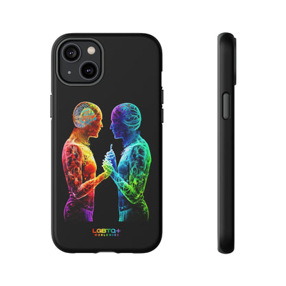 LGBTQWorldwide - ,,ZUSAMMEN" Doppelgehäuse Handyhülle Accessories, Glossy, iPhone Cases, Matte, Phone accessory, Phone Cases, Samsung Cases, tough, Valentine's Day Picks lgbtq Bekleidung Accessoires unisex Zubehör