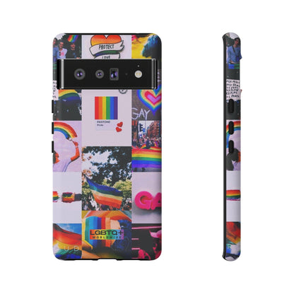 LGBTQWorldwide - ,,REGENBOGEN" Doppelgehäuse Handyhülle Accessories, Glossy, iPhone Cases, Matte, Phone accessory, Phone Cases, Samsung Cases, Thermo, Valentine's Day Picks lgbtq Bekleidung Accessoires unisex Zubehör