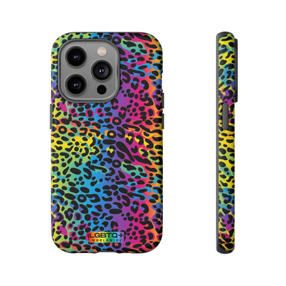 LGBTQWorldwide - ,,LEOPARD" Doppelgehäuse Handyhülle Accessories, Glossy, iPhone Cases, Matte, Phone accessory, Phone Cases, Samsung Cases, Thermo, Valentine's Day Picks lgbtq Bekleidung Accessoires unisex Zubehör