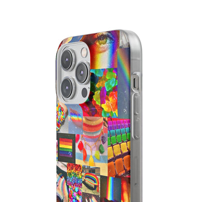 LGBTQWorldwide - ,,COMMUNITY" Flexible Handyhülle Accessories, Case, iPhone, iPhone Cases, Phone accessory, Phone Cases, Samsung Cases, silikon, Valentine's Day promotion lgbtq Bekleidung Accessoires unisex Zubehör