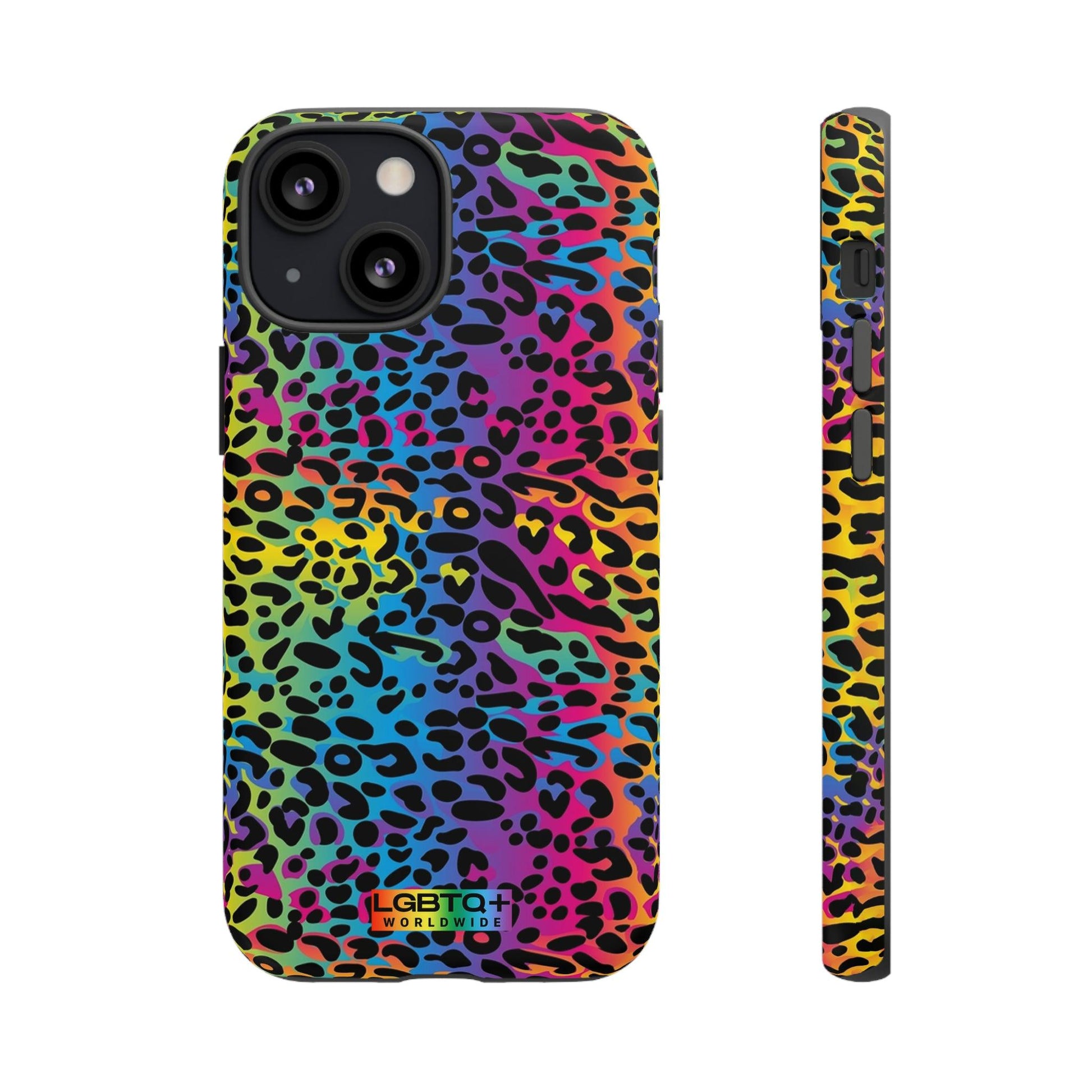 LGBTQWorldwide - ,,LEOPARD" Doppelgehäuse Handyhülle Accessories, Glossy, iPhone Cases, Matte, Phone accessory, Phone Cases, Samsung Cases, Thermo, Valentine's Day Picks lgbtq Bekleidung Accessoires unisex Zubehör