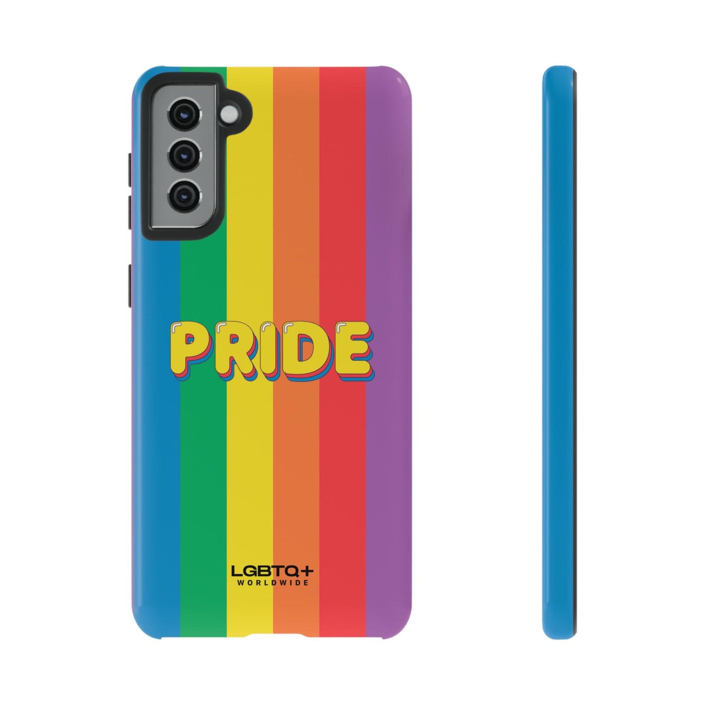 LGBTQWorldwide - ,,PRIDE" Doppelgehäuse Handyhülle Accessories, Glossy, iPhone Cases, Matte, Phone accessory, Phone Cases, Samsung Cases, Thermo, Valentine's Day Picks lgbtq Bekleidung Accessoires unisex Zubehör