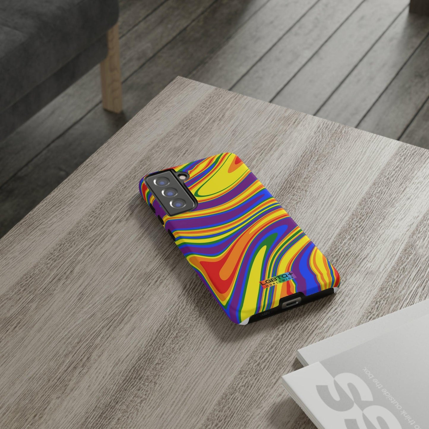 LGBTQWorldwide - ,,KUNST" Doppelgehäuse Handyhülle Accessories, Glossy, iPhone Cases, Matte, Phone accessory, Phone Cases, Samsung Cases, Thermo, Valentine's Day Picks lgbtq Bekleidung Accessoires unisex Zubehör