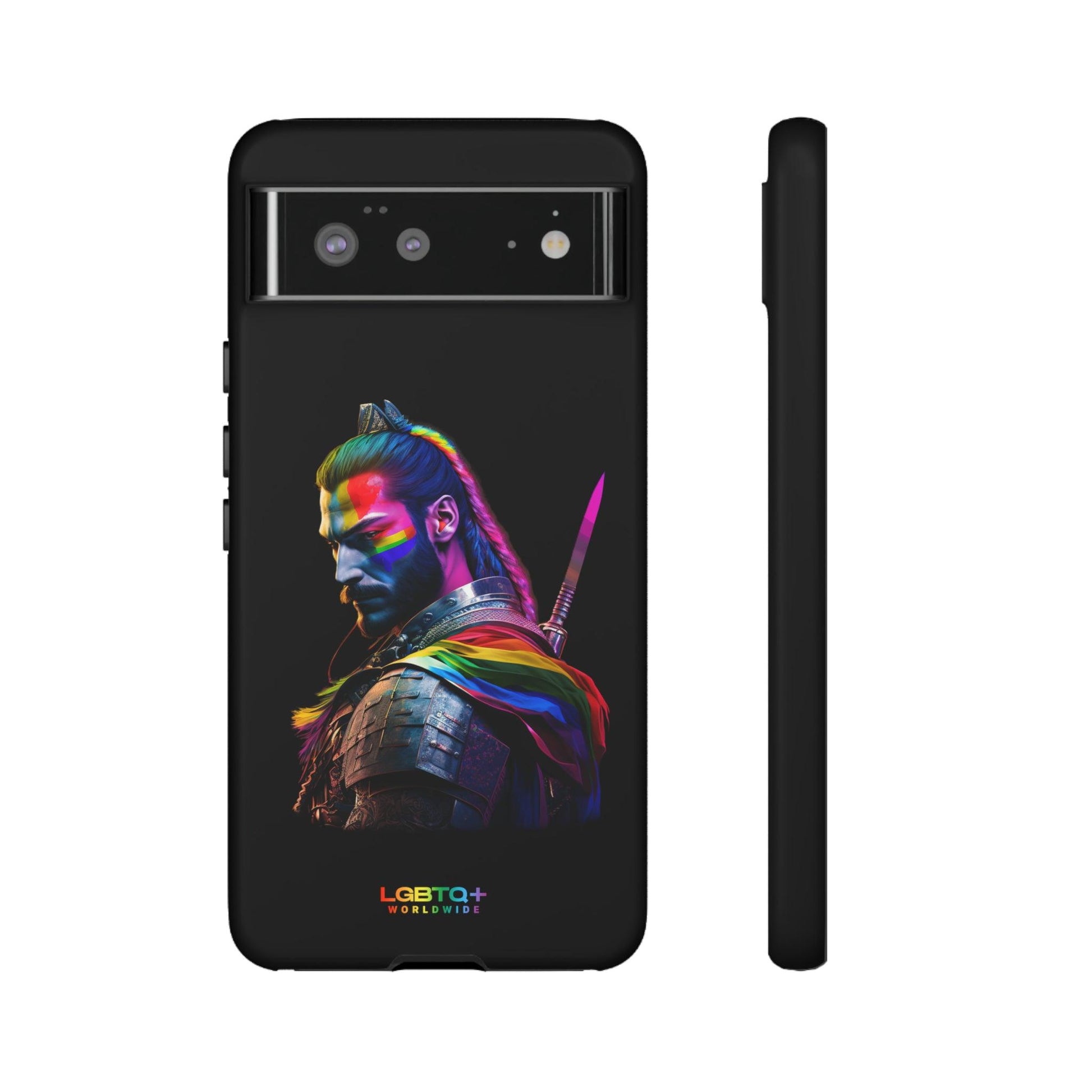 LGBTQWorldwide - ,,SAMURAI" Doppelgehäuse Handyhülle Accessories, Glossy, iPhone Cases, Matte, Phone accessory, Phone Cases, Samsung Cases, tough, Valentine's Day Picks lgbtq Bekleidung Accessoires unisex Zubehör