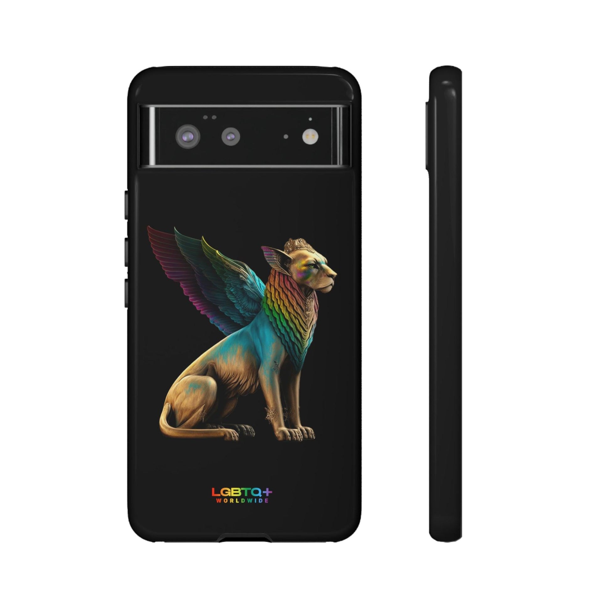 LGBTQWorldwide - ,,SPHINX" Doppelgehäuse Handyhülle Accessories, Glossy, iPhone Cases, Matte, Phone accessory, Phone Cases, Samsung Cases, tough, Valentine's Day Picks lgbtq Bekleidung Accessoires unisex Zubehör