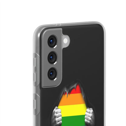 LGBTQWorldwide - ,,SCHWARZES LOCH" Flexible Handyhülle Accessories, Case, iPhone, iPhone Cases, Phone accessory, Phone Cases, Samsung Cases, silikon, Valentine's Day promotion lgbtq Bekleidung Accessoires unisex Zubehör