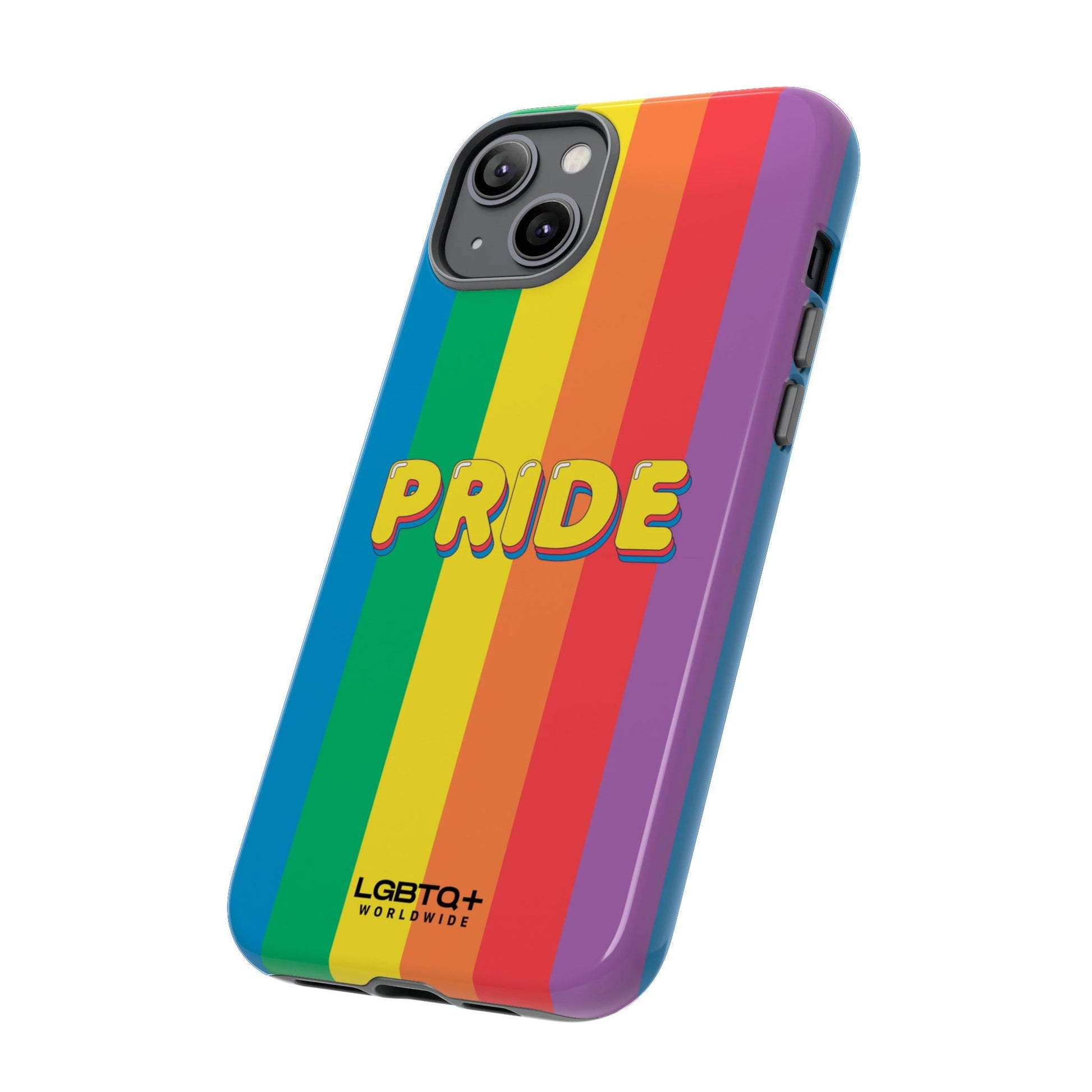 LGBTQWorldwide - ,,PRIDE" Doppelgehäuse Handyhülle Accessories, Glossy, iPhone Cases, Matte, Phone accessory, Phone Cases, Samsung Cases, Thermo, Valentine's Day Picks lgbtq Bekleidung Accessoires unisex Zubehör