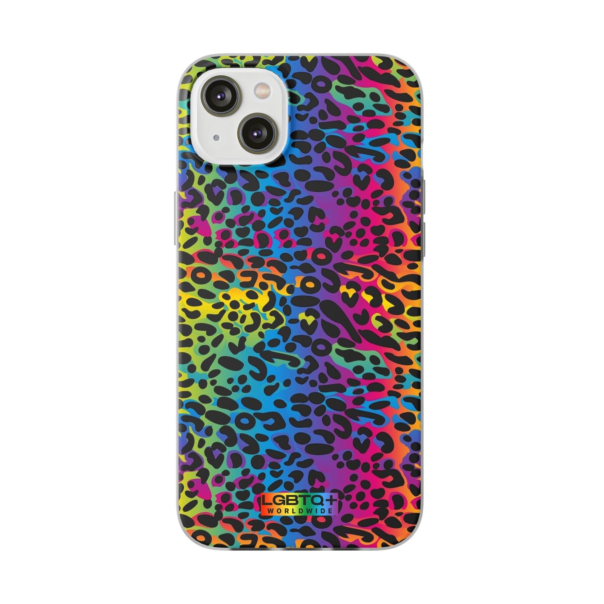 LGBTQWorldwide - ,,LEOPARD" Flexible Handyhülle Accessories, Case, iPhone, iPhone Cases, Phone accessory, Phone Cases, Samsung Cases, silikon, Valentine's Day promotion lgbtq Bekleidung Accessoires unisex Zubehör