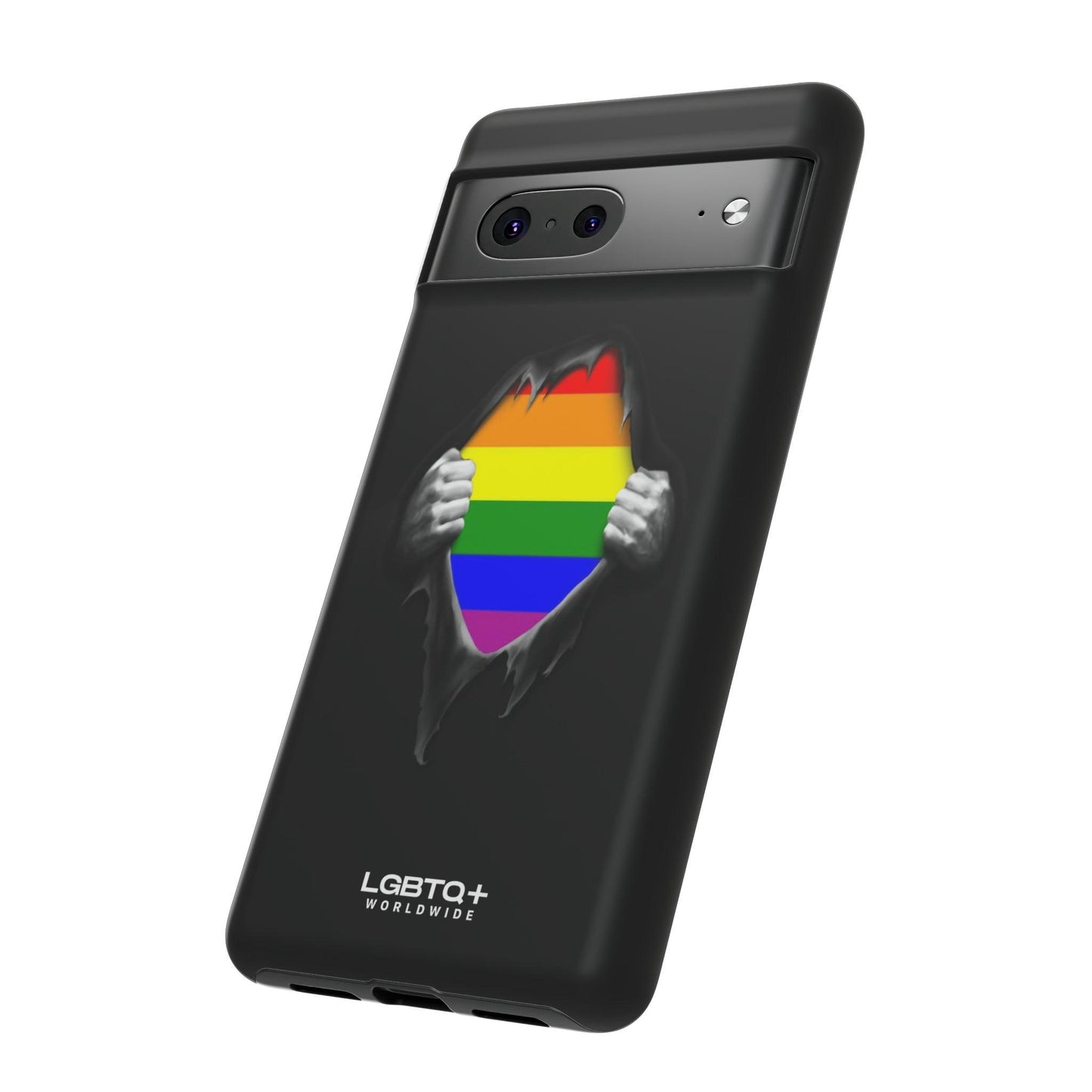 LGBTQWorldwide - ,,SCHWARZES LOCH" Doppelgehäuse Handyhülle Accessories, Glossy, iPhone Cases, Matte, Phone accessory, Phone Cases, Samsung Cases, Thermo, Valentine's Day Picks lgbtq Bekleidung Accessoires unisex Zubehör