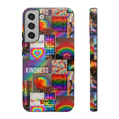 LGBTQWorldwide - ,,FREUNDLICH" Doppelgehäuse Handyhülle Accessories, Glossy, iPhone Cases, Matte, Phone accessory, Phone Cases, Samsung Cases, Thermo, Valentine's Day Picks lgbtq Bekleidung Accessoires unisex Zubehör