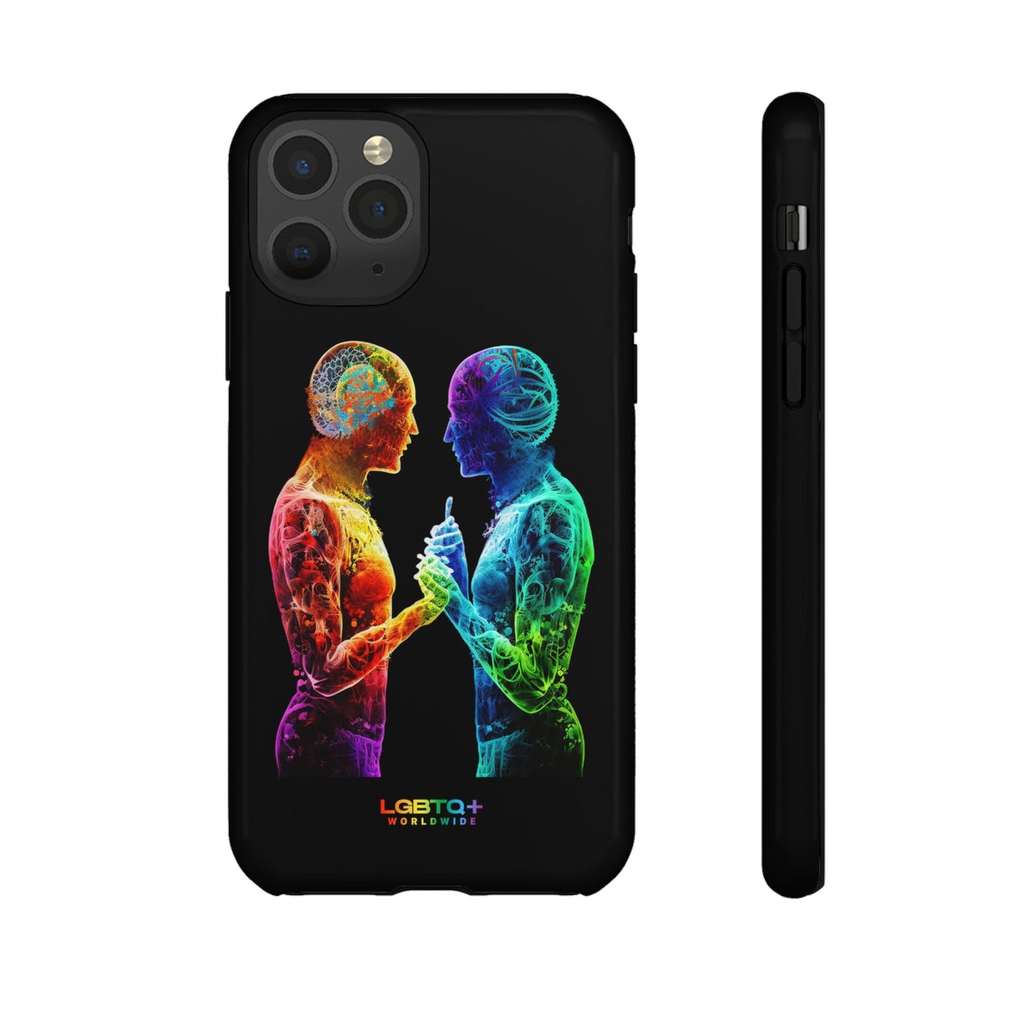 LGBTQWorldwide - ,,ZUSAMMEN" Doppelgehäuse Handyhülle Accessories, Glossy, iPhone Cases, Matte, Phone accessory, Phone Cases, Samsung Cases, tough, Valentine's Day Picks lgbtq Bekleidung Accessoires unisex Zubehör