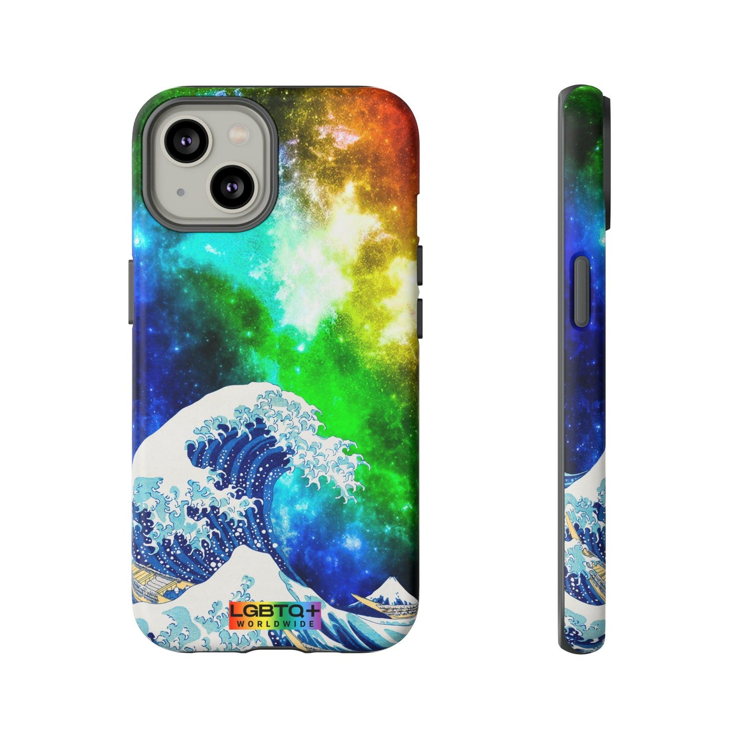 LGBTQWorldwide - ,,WELLE" Doppelgehäuse Handyhülle Accessories, Glossy, iPhone Cases, Matte, Phone accessory, Phone Cases, Samsung Cases, Thermo, Valentine's Day Picks lgbtq Bekleidung Accessoires unisex Zubehör