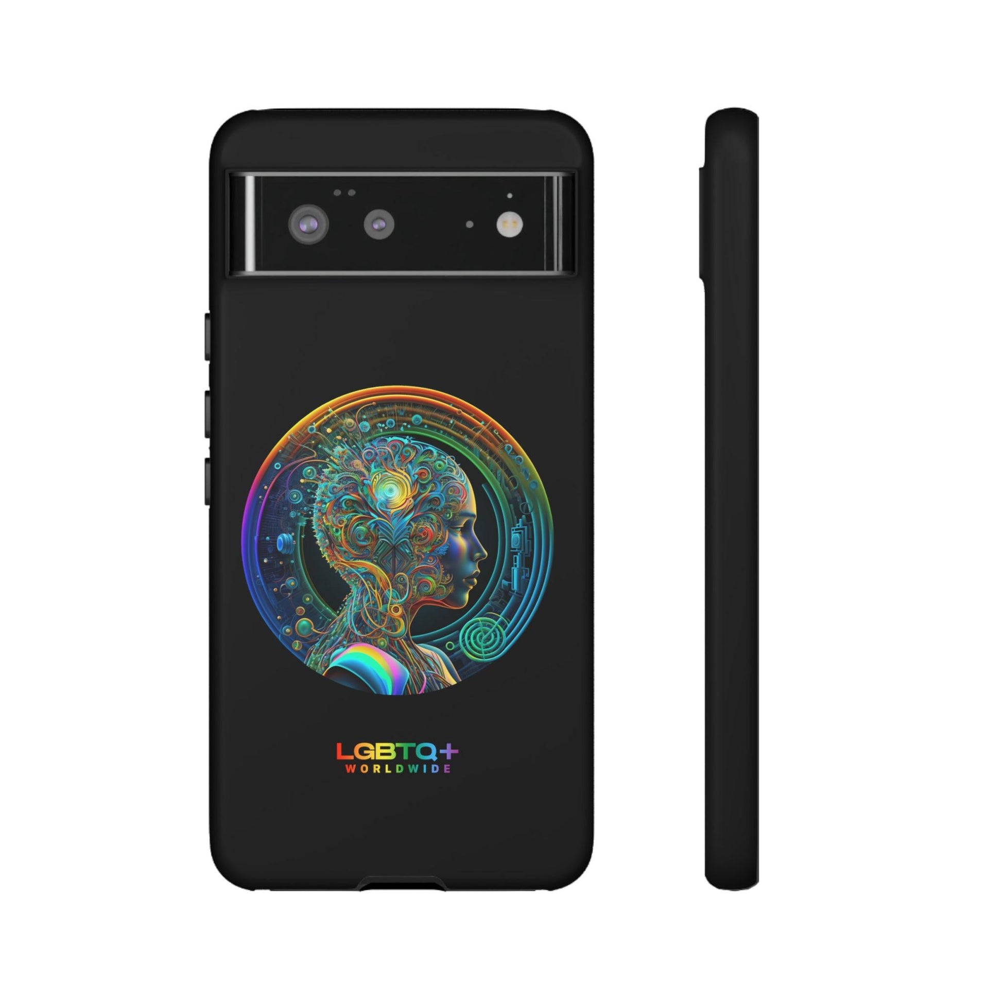 LGBTQWorldwide - ,,INTELLIGENT" Doppelgehäuse Handyhülle Accessories, Glossy, iPhone Cases, Matte, Phone accessory, Phone Cases, Samsung Cases, tough, Valentine's Day Picks lgbtq Bekleidung Accessoires unisex Zubehör