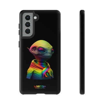 LGBTQWorldwide - ,,ALIEN" Doppelgehäuse Handyhülle Accessories, Glossy, iPhone Cases, Matte, Phone accessory, Phone Cases, Samsung Cases, tough, Valentine's Day Picks lgbtq Bekleidung Accessoires unisex Zubehör