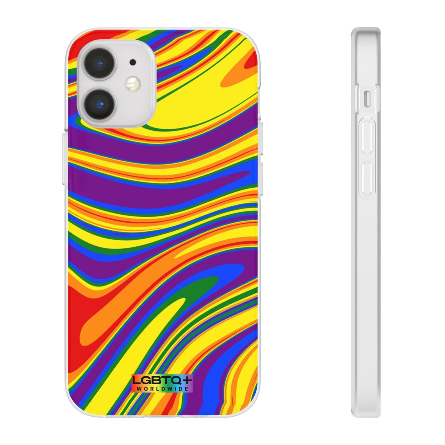 LGBTQWorldwide - ,,FARBEN" Flexible Handyhülle Accessories, Case, iPhone, iPhone Cases, Phone accessory, Phone Cases, Samsung Cases, silikon, Valentine's Day promotion lgbtq Bekleidung Accessoires unisex Zubehör