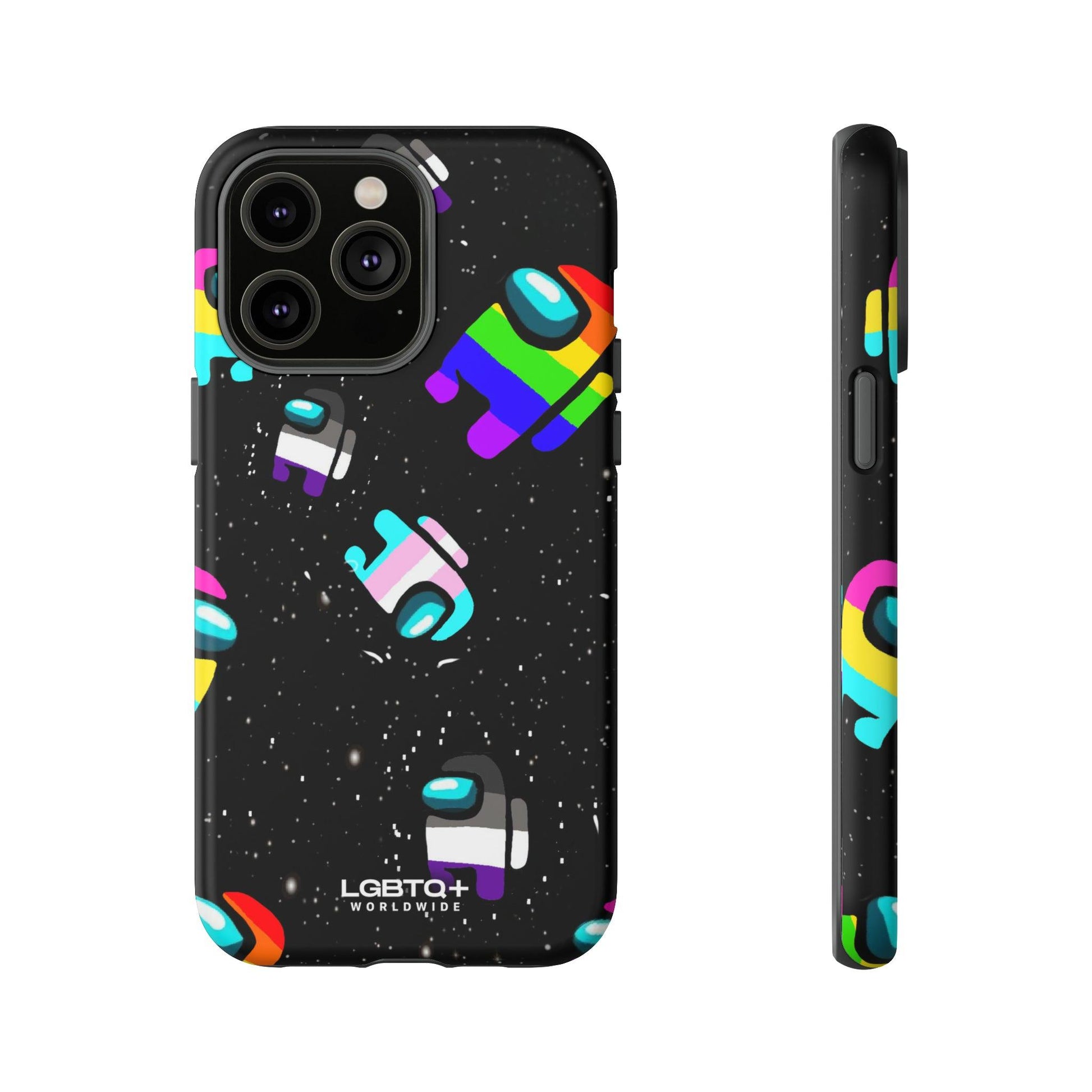 LGBTQWorldwide - ,,IMPOSTER" Doppelgehäuse Handyhülle Accessories, Glossy, iPhone Cases, Matte, Phone accessory, Phone Cases, Samsung Cases, Thermo, Valentine's Day Picks lgbtq Bekleidung Accessoires unisex Zubehör