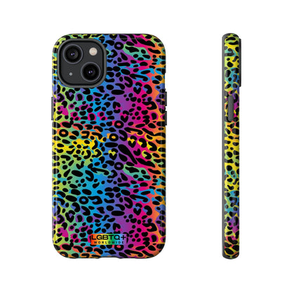 LGBTQWorldwide - ,,LEOPARD" Doppelgehäuse Handyhülle Accessories, Glossy, iPhone Cases, Matte, Phone accessory, Phone Cases, Samsung Cases, Thermo, Valentine's Day Picks lgbtq Bekleidung Accessoires unisex Zubehör