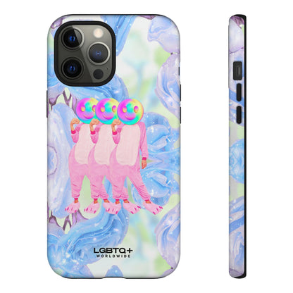 LGBTQWorldwide - ,,TEDDY BÄR" Doppelgehäuse Handyhülle Accessories, Glossy, iPhone Cases, Matte, Phone accessory, Phone Cases, Samsung Cases, Thermo, Valentine's Day Picks lgbtq Bekleidung Accessoires unisex Zubehör