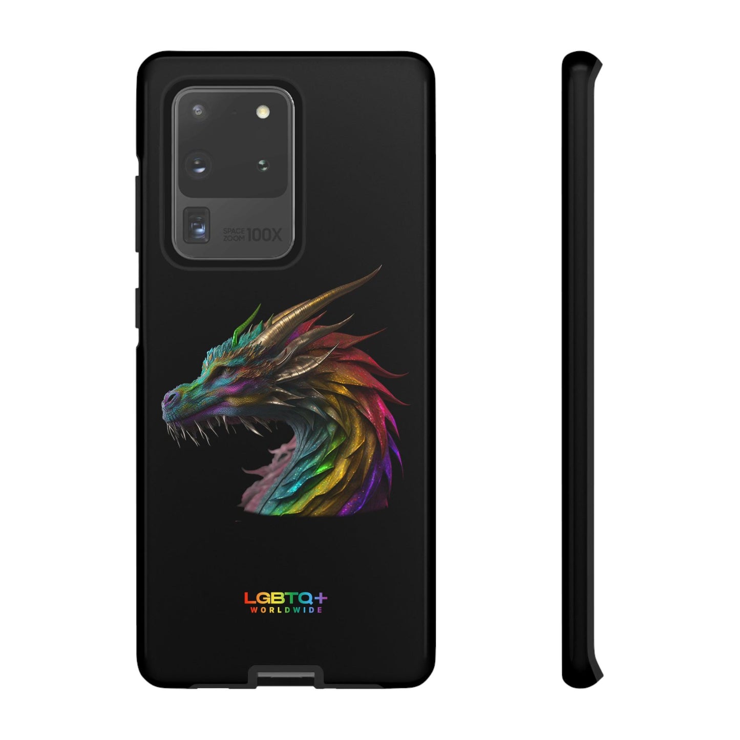 LGBTQWorldwide - ,,DRACHE" Doppelgehäuse Handyhülle Accessories, Glossy, iPhone Cases, Matte, Phone accessory, Phone Cases, Samsung Cases, tough, Valentine's Day Picks lgbtq Bekleidung Accessoires unisex Zubehör