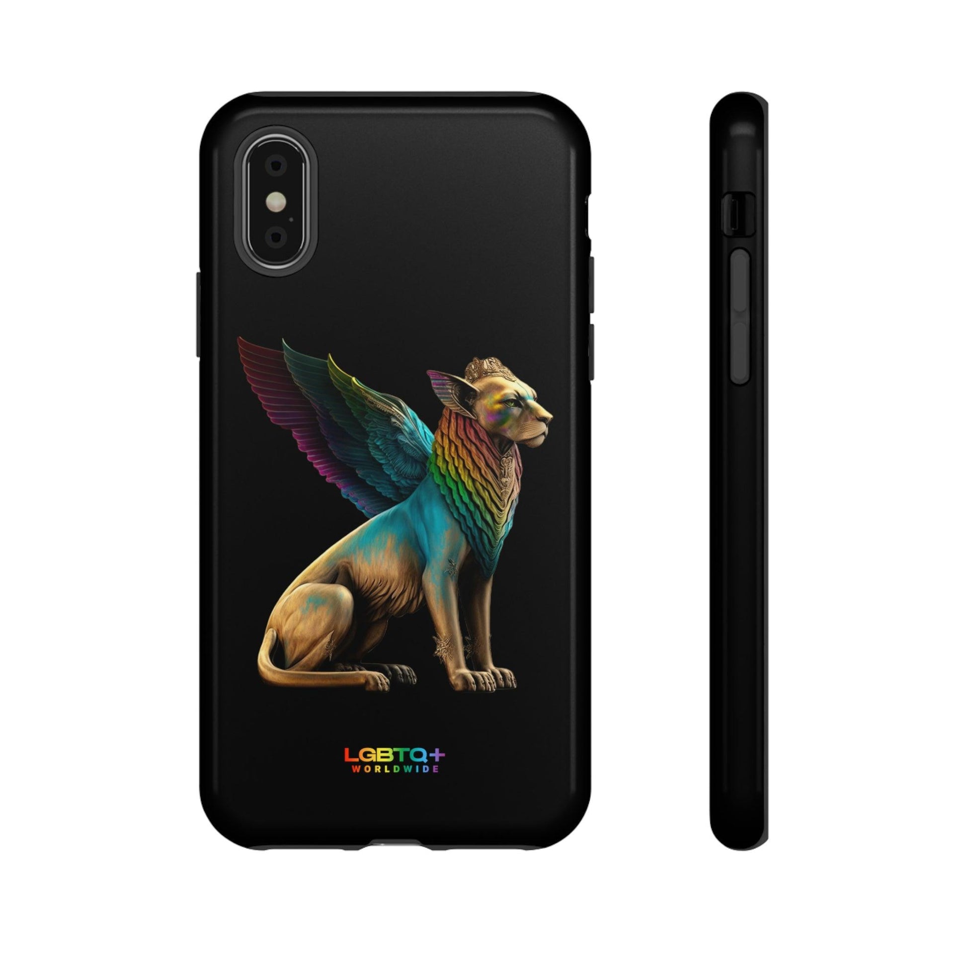 LGBTQWorldwide - ,,SPHINX" Doppelgehäuse Handyhülle Accessories, Glossy, iPhone Cases, Matte, Phone accessory, Phone Cases, Samsung Cases, tough, Valentine's Day Picks lgbtq Bekleidung Accessoires unisex Zubehör