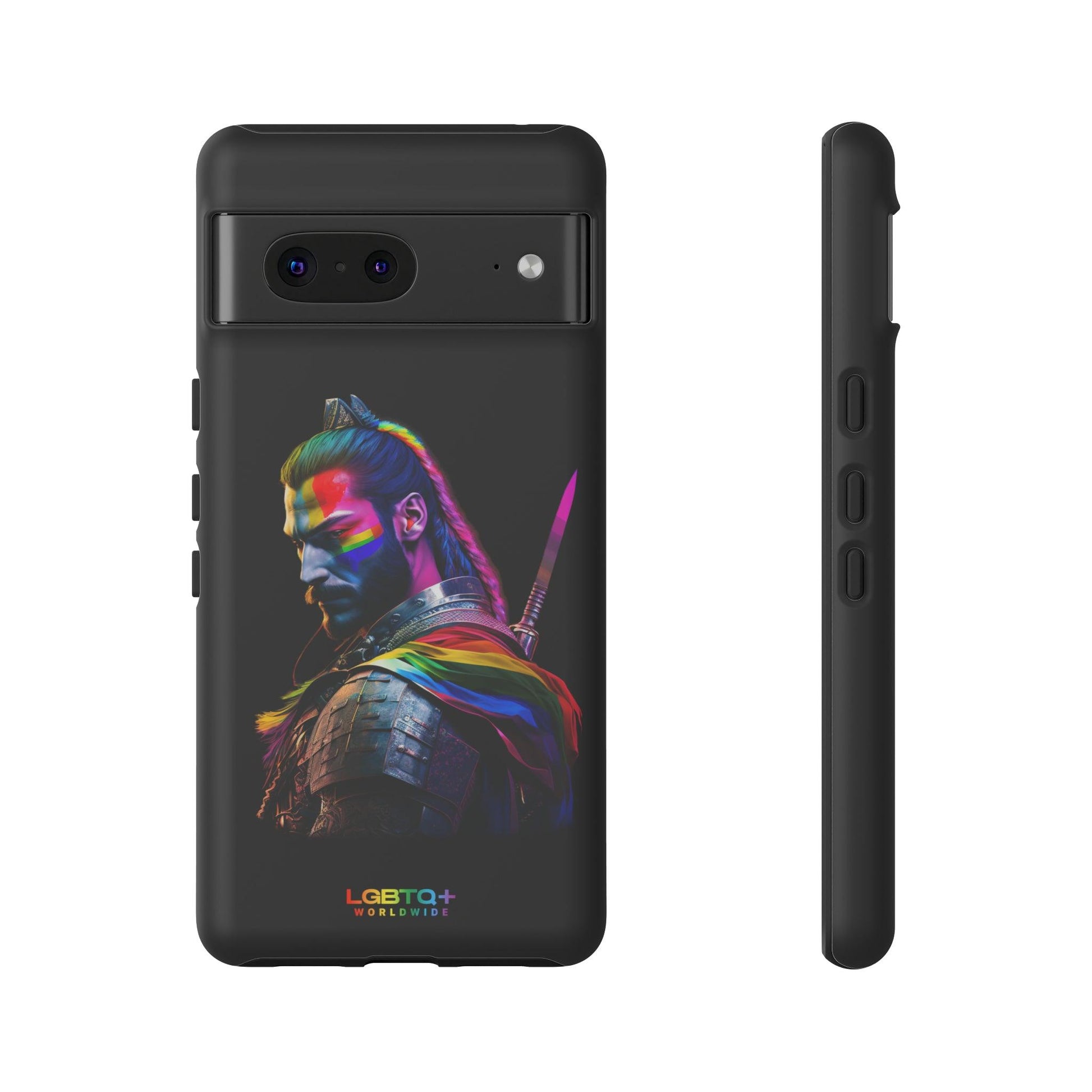 LGBTQWorldwide - ,,SAMURAI" Doppelgehäuse Handyhülle Accessories, Glossy, iPhone Cases, Matte, Phone accessory, Phone Cases, Samsung Cases, tough, Valentine's Day Picks lgbtq Bekleidung Accessoires unisex Zubehör