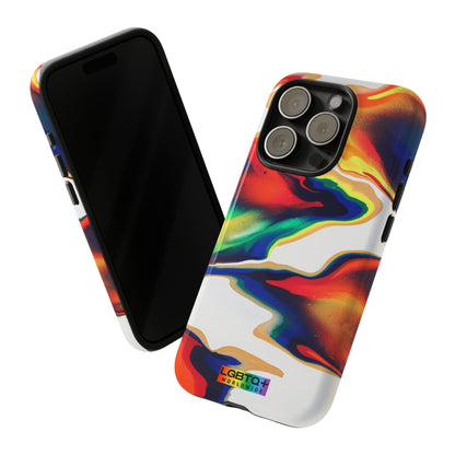 LGBTQWorldwide - ,,EINZIGARTIG" Doppelgehäuse Handyhülle Accessories, Glossy, iPhone Cases, Matte, Phone accessory, Phone Cases, Samsung Cases, Thermo, Valentine's Day Picks lgbtq Bekleidung Accessoires unisex Zubehör