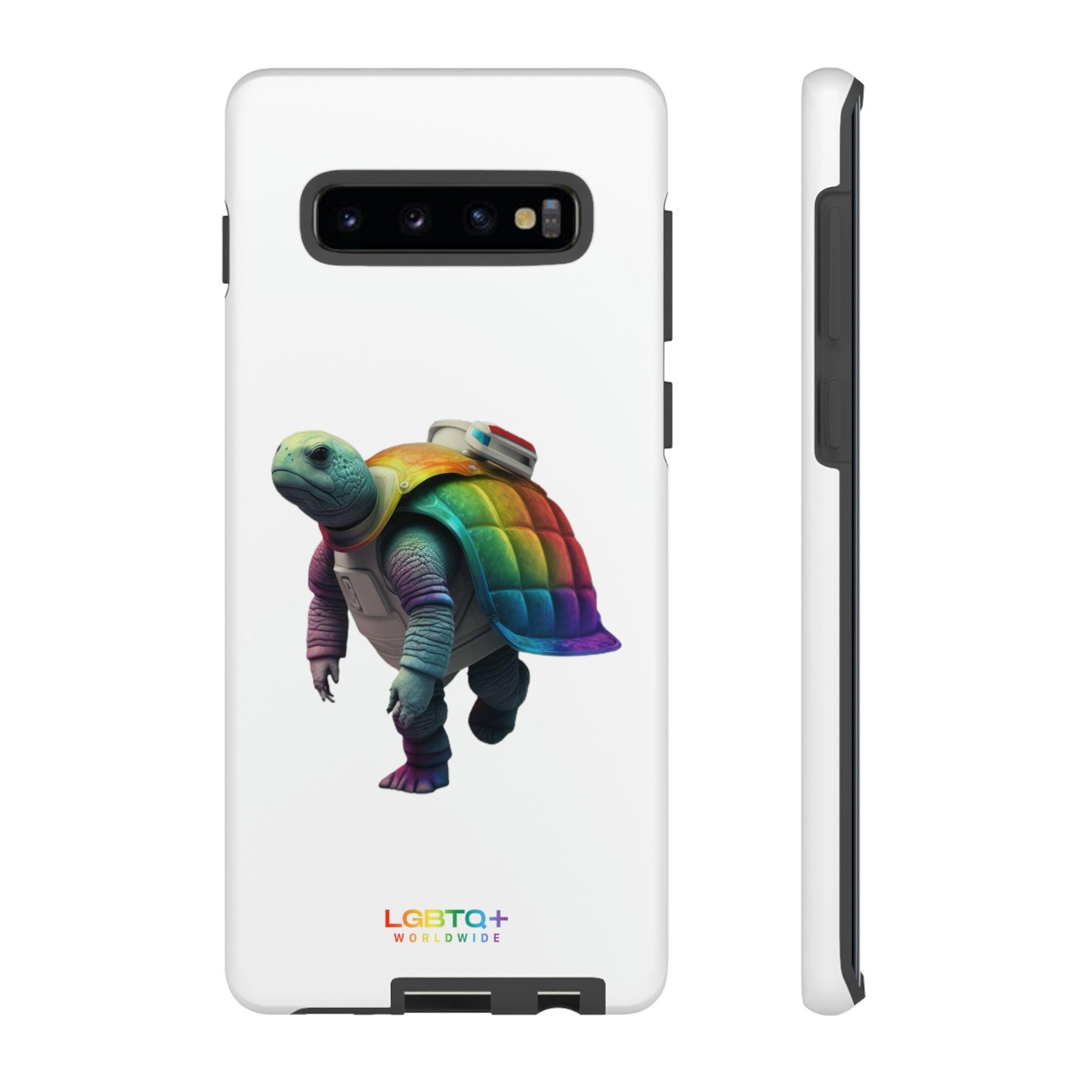 LGBTQWorldwide - ,,SCHILDKRÖTE" Doppelgehäuse Handyhülle Accessories, Glossy, iPhone Cases, Matte, Phone accessory, Phone Cases, Samsung Cases, tough, Valentine's Day Picks lgbtq Bekleidung Accessoires unisex Zubehör