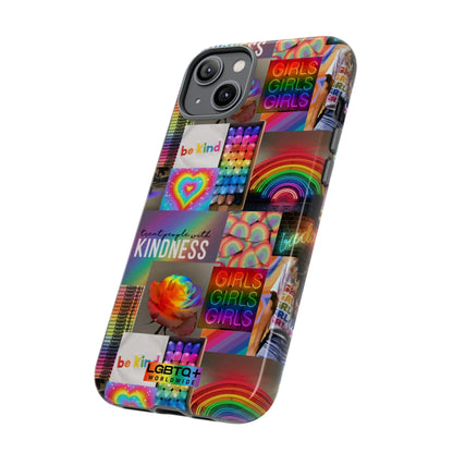 LGBTQWorldwide - ,,FREUNDLICH" Doppelgehäuse Handyhülle Accessories, Glossy, iPhone Cases, Matte, Phone accessory, Phone Cases, Samsung Cases, Thermo, Valentine's Day Picks lgbtq Bekleidung Accessoires unisex Zubehör