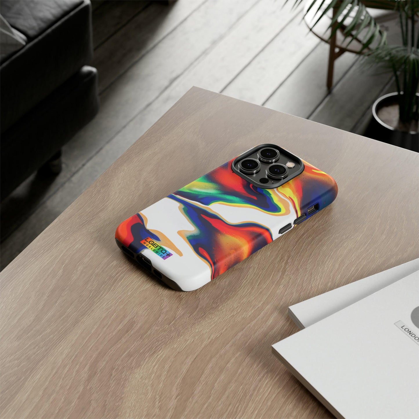 LGBTQWorldwide - ,,EINZIGARTIG" Doppelgehäuse Handyhülle Accessories, Glossy, iPhone Cases, Matte, Phone accessory, Phone Cases, Samsung Cases, Thermo, Valentine's Day Picks lgbtq Bekleidung Accessoires unisex Zubehör