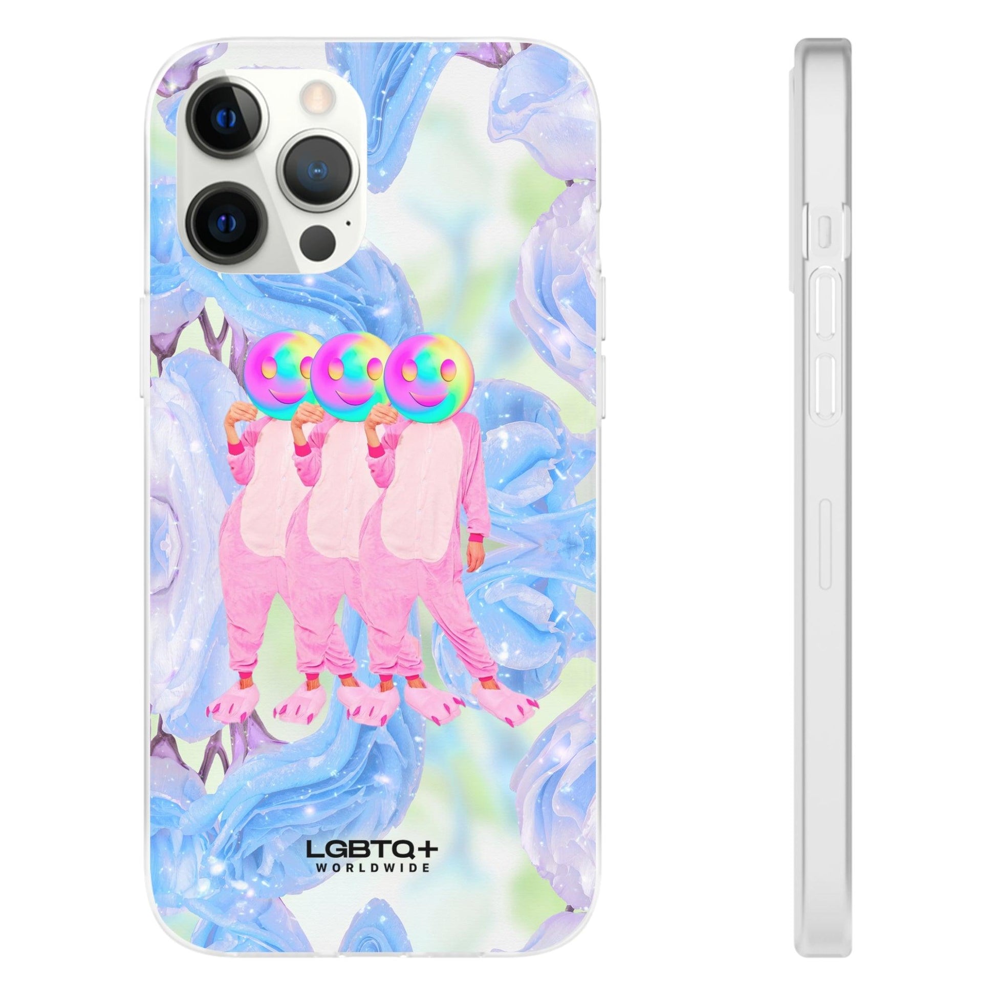 LGBTQWorldwide - ,,TEDDY BÄR" Flexible Handyhülle Accessories, Case, iPhone, iPhone Cases, Phone accessory, Phone Cases, Samsung Cases, silikon, Valentine's Day promotion lgbtq Bekleidung Accessoires unisex Zubehör