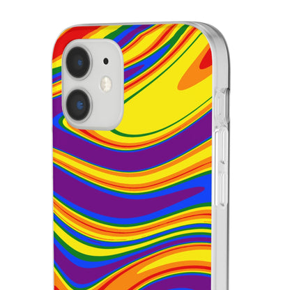 LGBTQWorldwide - ,,FARBEN" Flexible Handyhülle Accessories, Case, iPhone, iPhone Cases, Phone accessory, Phone Cases, Samsung Cases, silikon, Valentine's Day promotion lgbtq Bekleidung Accessoires unisex Zubehör