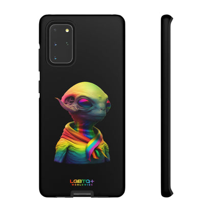 LGBTQWorldwide - ,,ALIEN" Doppelgehäuse Handyhülle Accessories, Glossy, iPhone Cases, Matte, Phone accessory, Phone Cases, Samsung Cases, tough, Valentine's Day Picks lgbtq Bekleidung Accessoires unisex Zubehör