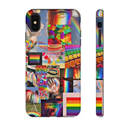 LGBTQWorldwide - ,,FARBEN" Doppelgehäuse Handyhülle Accessories, Glossy, iPhone Cases, Matte, Phone accessory, Phone Cases, Samsung Cases, Thermo, Valentine's Day Picks lgbtq Bekleidung Accessoires unisex Zubehör