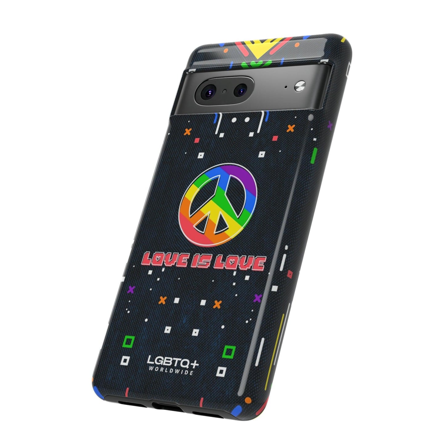 LGBTQWorldwide - ,,PEACE" Doppelgehäuse Handyhülle Accessories, Glossy, iPhone Cases, Matte, Phone accessory, Phone Cases, Samsung Cases, Thermo, Valentine's Day Picks lgbtq Bekleidung Accessoires unisex Zubehör