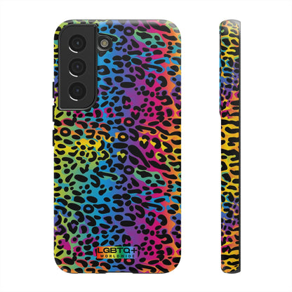 LGBTQWorldwide - ,,LEOPARD" Doppelgehäuse Handyhülle Accessories, Glossy, iPhone Cases, Matte, Phone accessory, Phone Cases, Samsung Cases, Thermo, Valentine's Day Picks lgbtq Bekleidung Accessoires unisex Zubehör