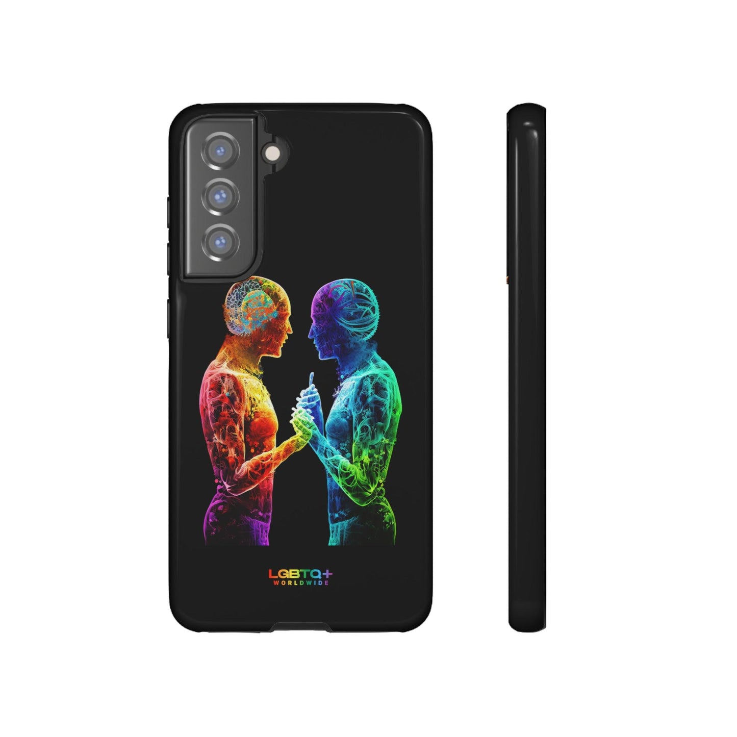 LGBTQWorldwide - ,,ZUSAMMEN" Doppelgehäuse Handyhülle Accessories, Glossy, iPhone Cases, Matte, Phone accessory, Phone Cases, Samsung Cases, tough, Valentine's Day Picks lgbtq Bekleidung Accessoires unisex Zubehör