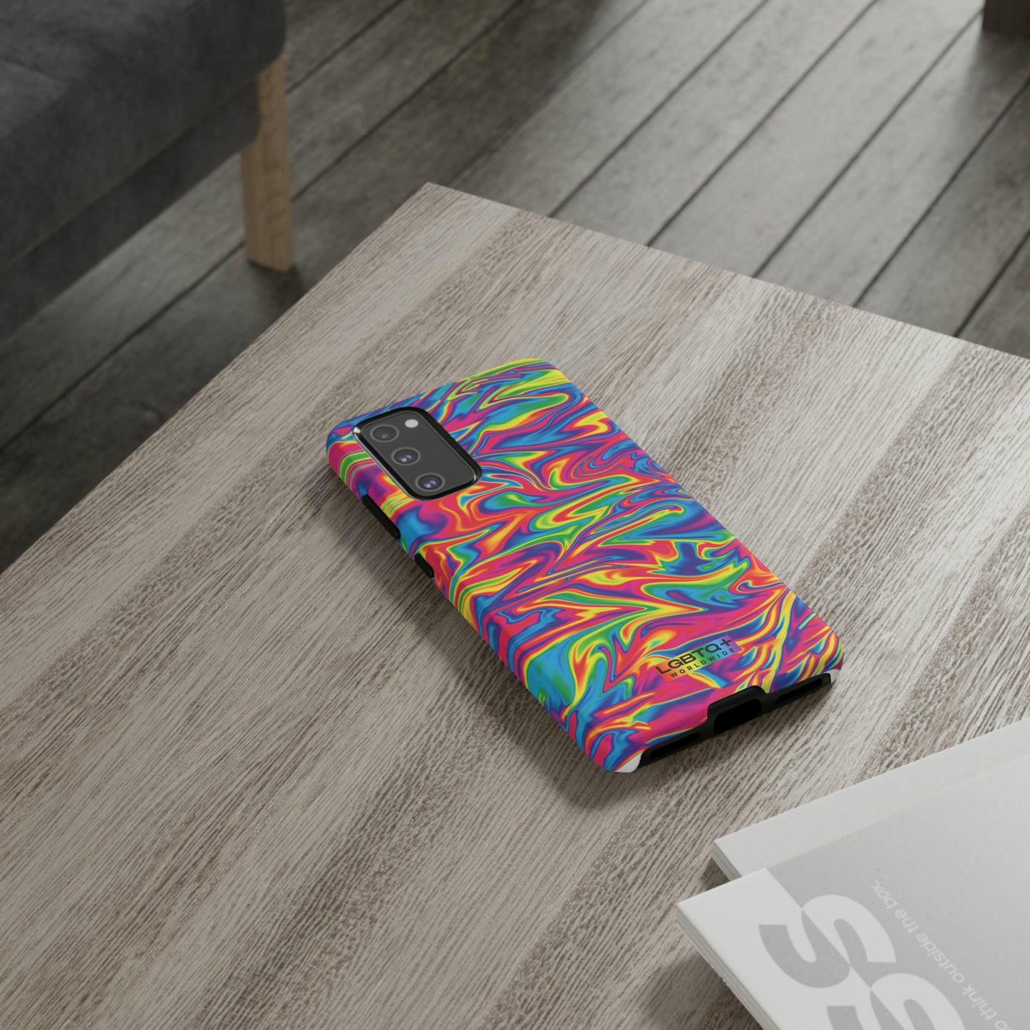 LGBTQWorldwide - ,,ABSTRACT" Doppelgehäuse Handyhülle Accessories, Glossy, iPhone Cases, Matte, Phone accessory, Phone Cases, Samsung Cases, Thermo, Valentine's Day Picks lgbtq Bekleidung Accessoires unisex Zubehör