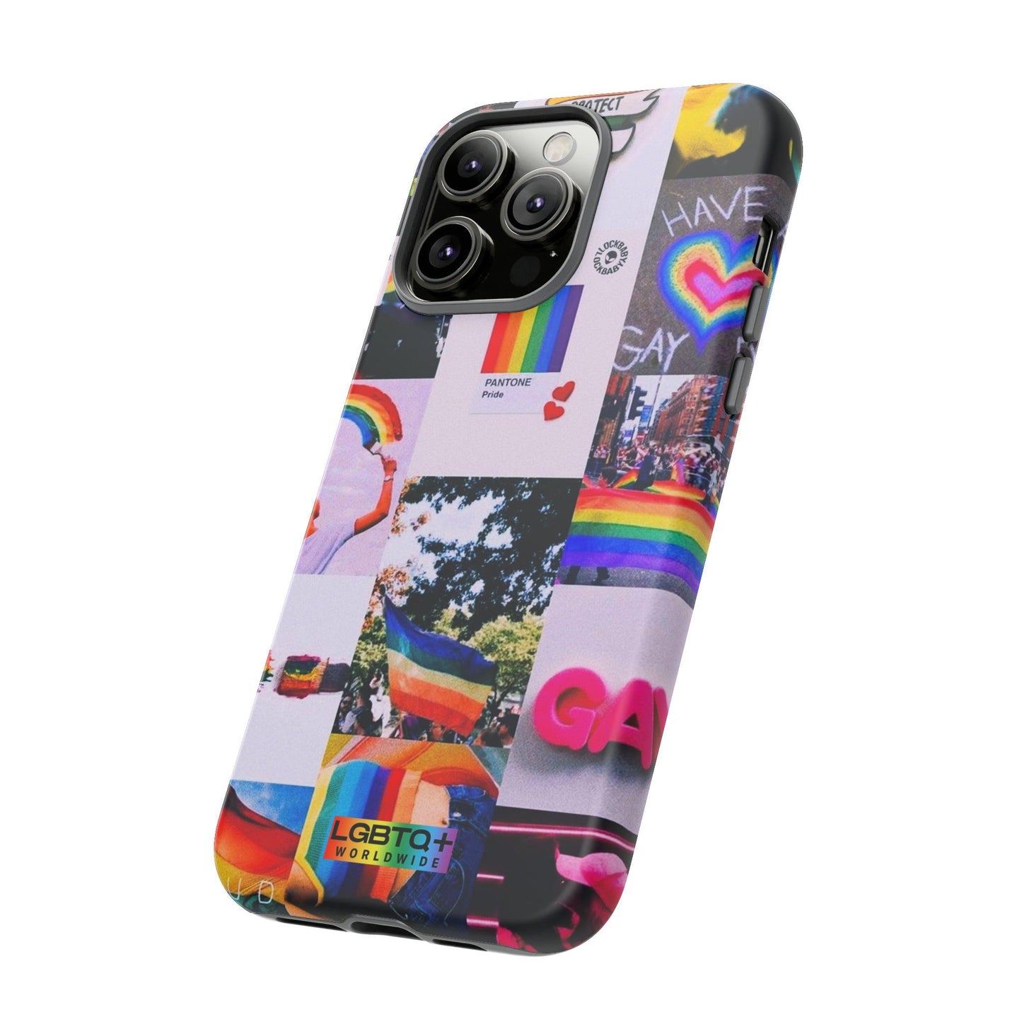 LGBTQWorldwide - ,,REGENBOGEN" Doppelgehäuse Handyhülle Accessories, Glossy, iPhone Cases, Matte, Phone accessory, Phone Cases, Samsung Cases, Thermo, Valentine's Day Picks lgbtq Bekleidung Accessoires unisex Zubehör